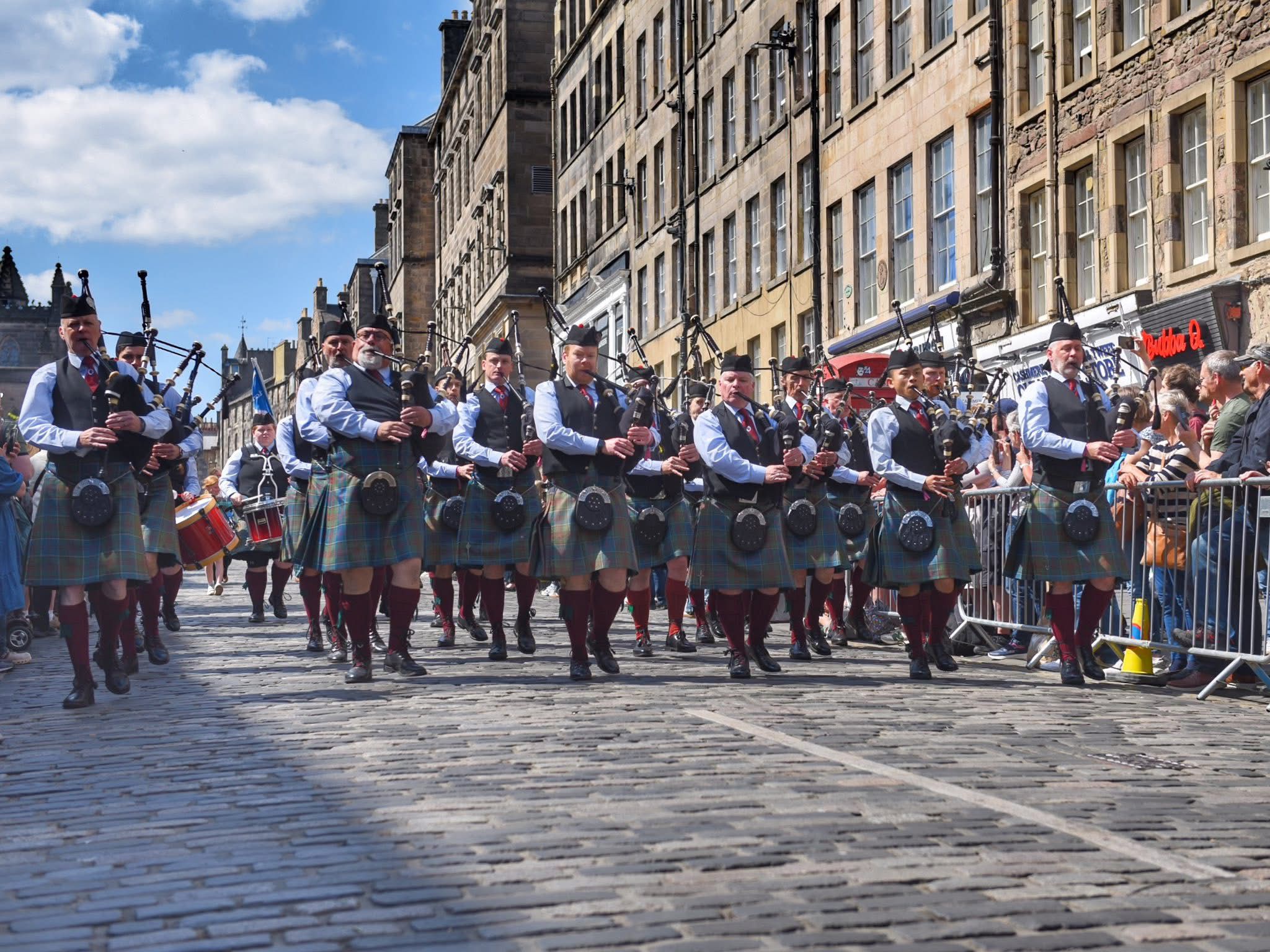 Stockbridge Pipe Band - May Day, Edinburgh - May 2025